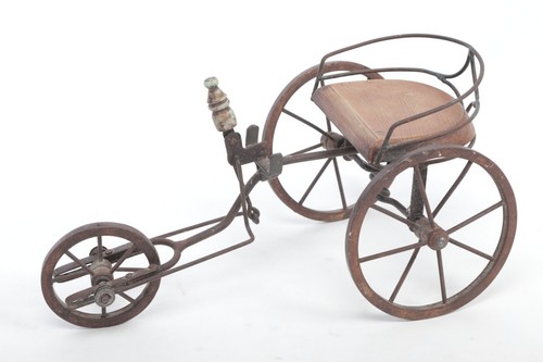 Antique vintage leicester - or,