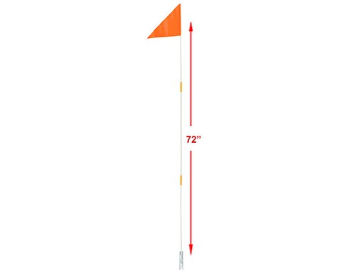 Safety flag orange - flag,