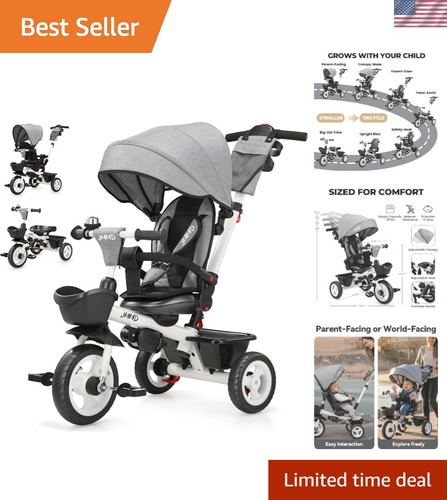Tricycle stroller for - 7-in-1,