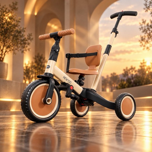 Toddler tricycle 1 with - tricycle, 5-in-1
