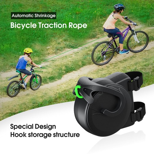 Bicycle trailer towing - bicycle, device