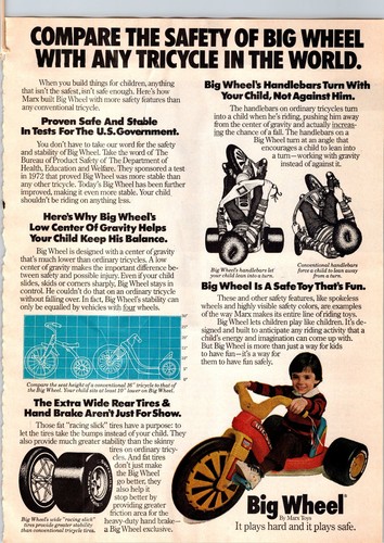 Big wheel marx - big, toys