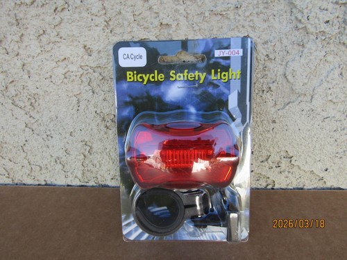New rear bicycle safety - rear, light