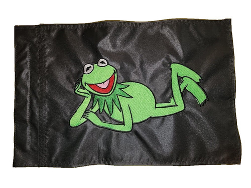 Custom kermit safety flag atv - custom,